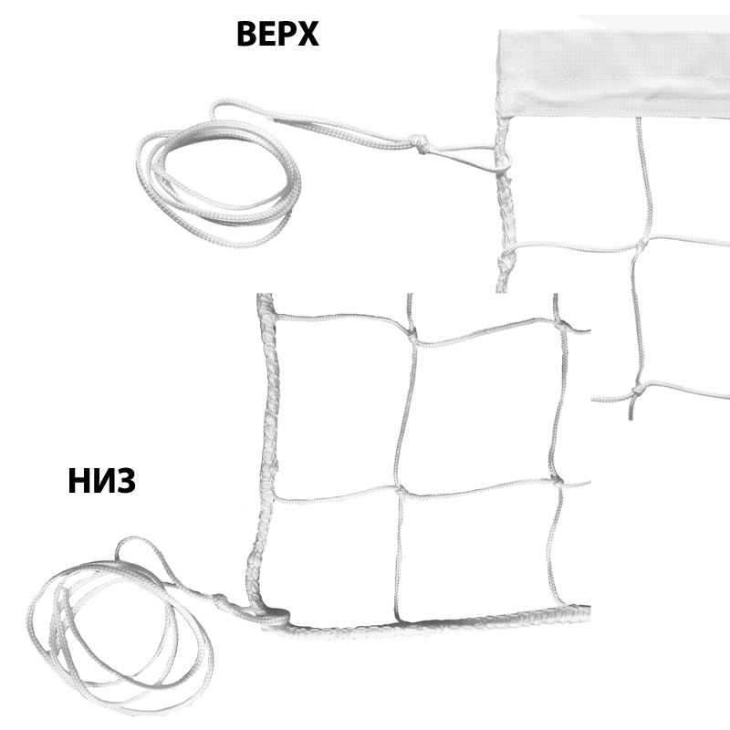 Сетка волейбольная №1 без троса