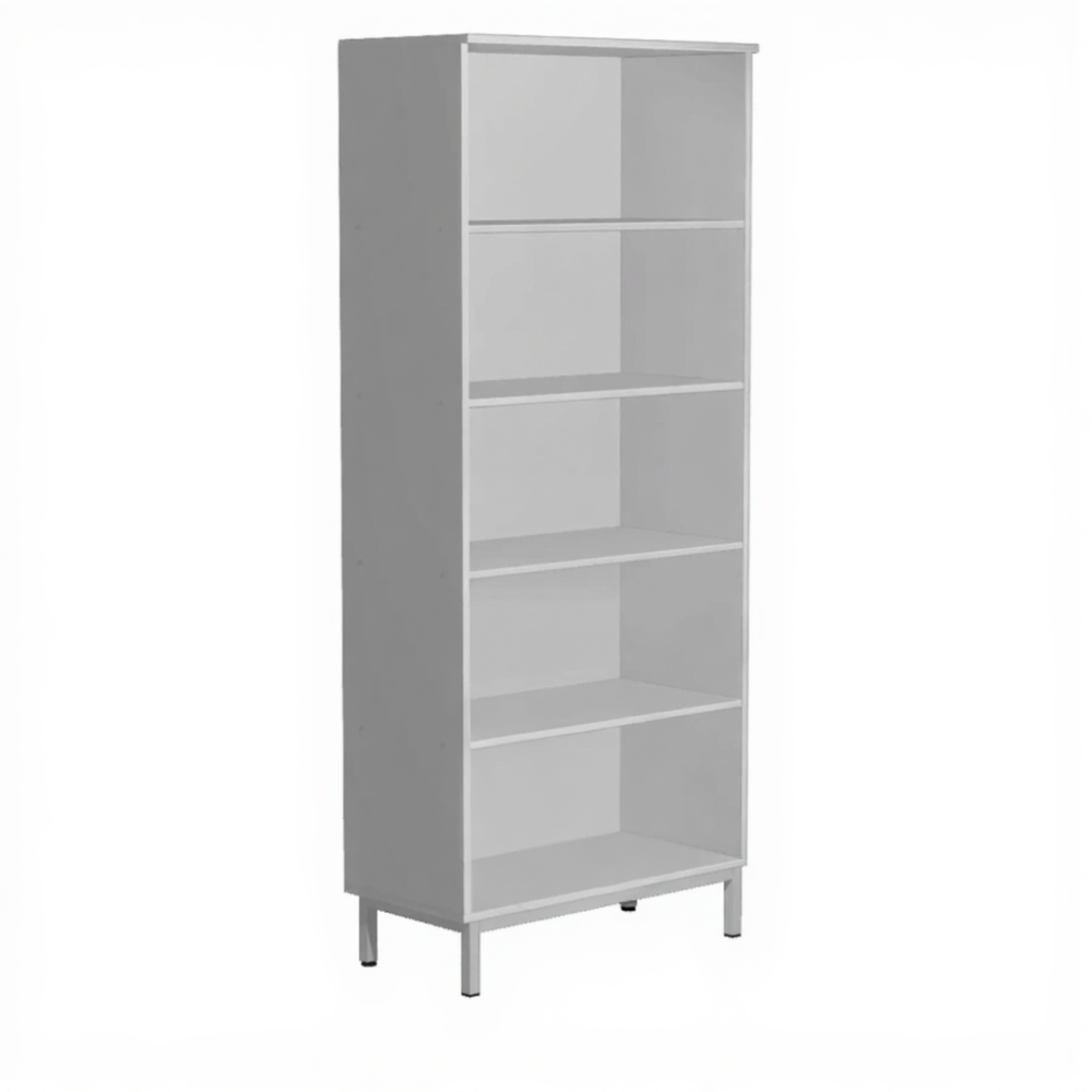 Шкаф для документов и материалов ШД (ЛДСП серый, каркас серый)