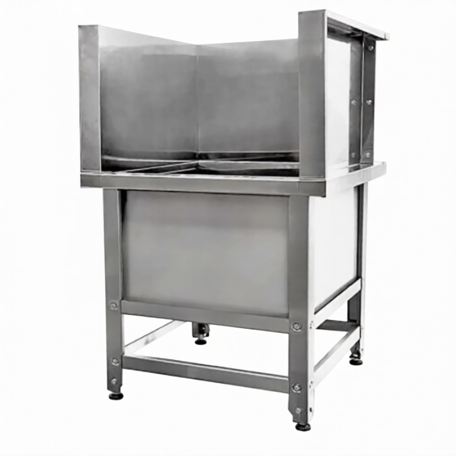 Ванна моповая ВМСн 500(800)х530х530  1 м/о (облицовка П-обр.; ножка угловая)