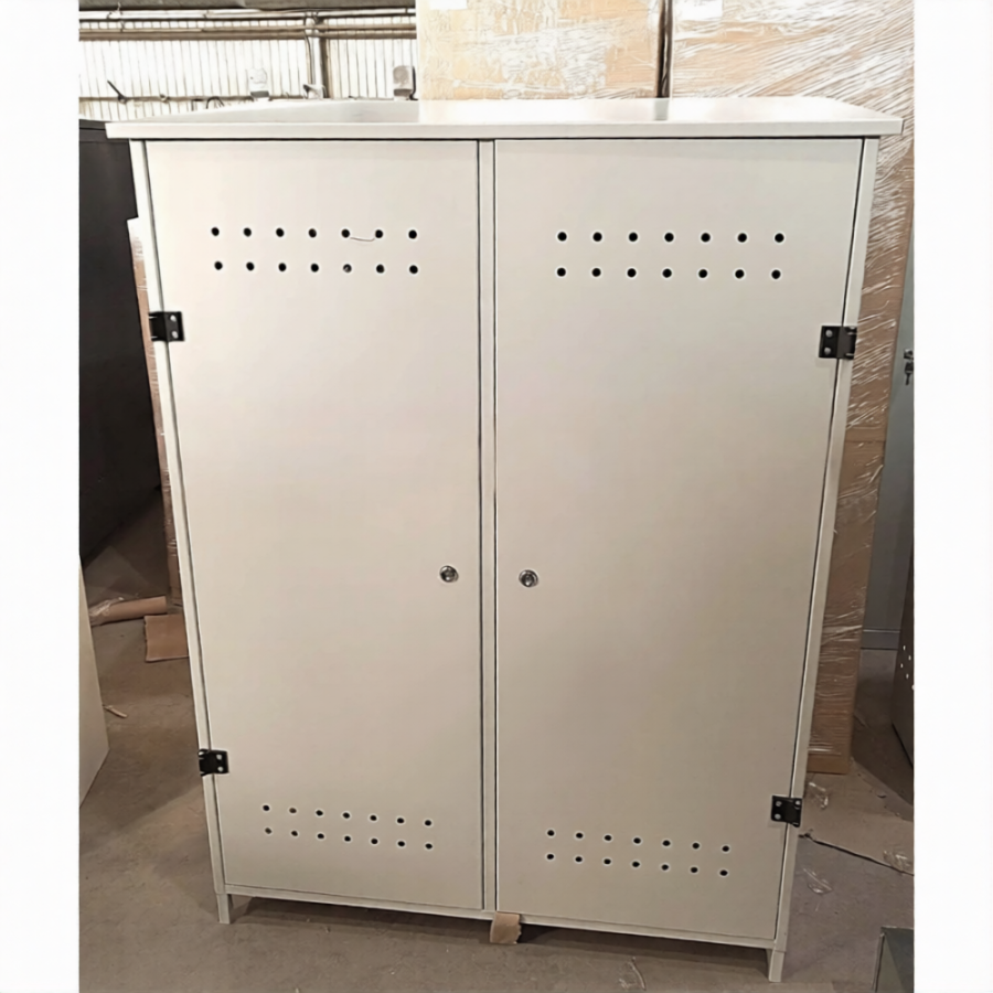 Шкаф для 2-х пропановых баллонов ШГБП-02 сварной, усиленный - 1.2 мм