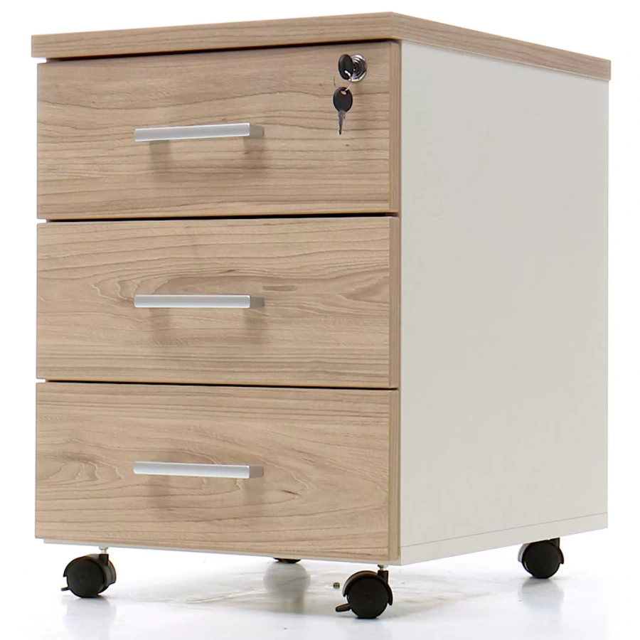 Тумба выкатная NPW-406 L3 вяз натуральный/бежевый