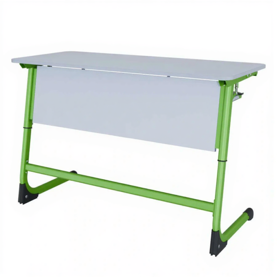 Парта 2М Smart с регулировка угла наклона/полкой (ЛДСП)