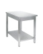 СТОЛ универсальный Luxstahl СПУ-9/7 со сплошной полкой нерж.