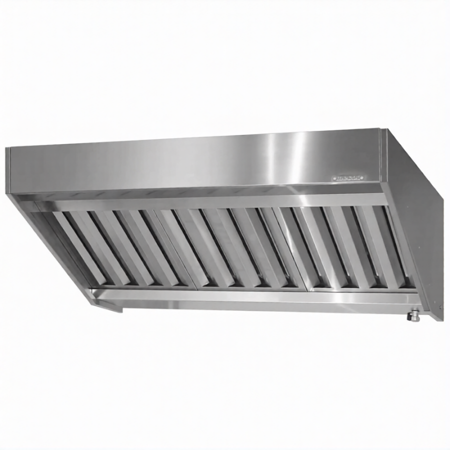 Зонт вытяжной полуоткрытый ЗВПб 400х600х1000 «Base» пристенный