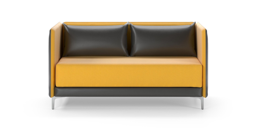 Диван 2-м Графит Н