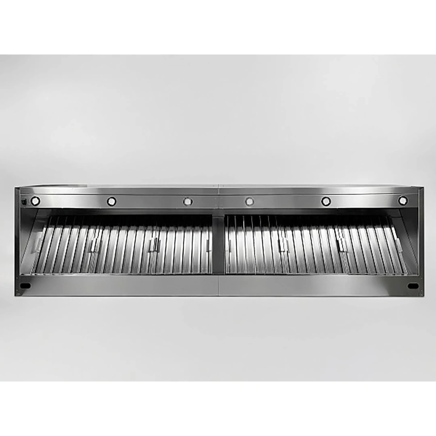 Зонт вытяжной пристенный с подсветкой ЗВПКП-16/14